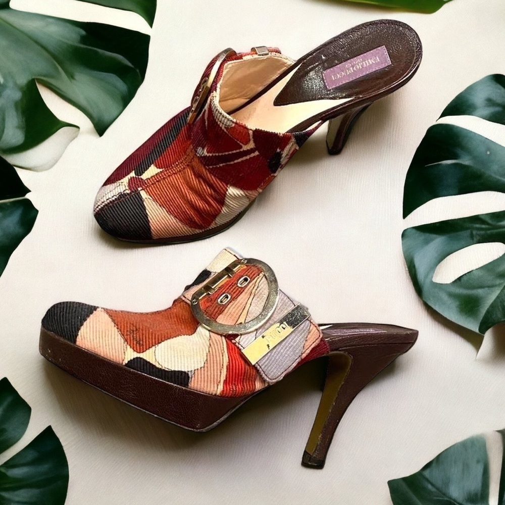 Emilio Pucci Clogs